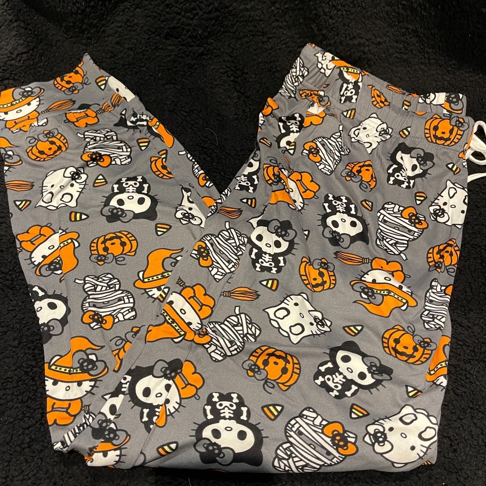 Halloween Hello Kitty Sleepwear Pants NWT